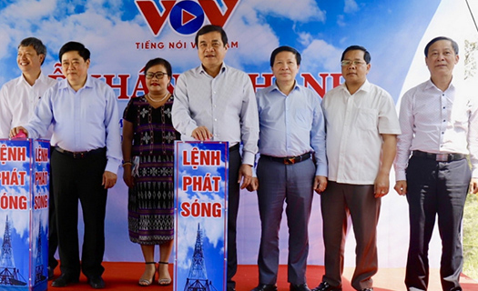 Đài TNVN khánh thành trạm phát sóng FM tự động tại đỉnh Quế, tỉnh Quảng Nam